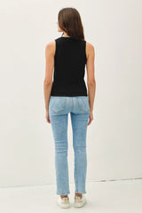 MINIMAL V NECK SWEATER TANK