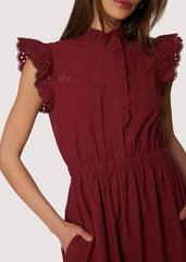 LOST + WANDER ARTISTA AURA MIDI DRESS