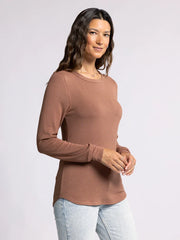 LONG SLEEVE BASIC STACY TOP