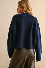 NEW YORK LETTER FRONT SWEATER