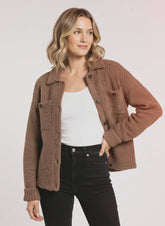 THREAD AND SUPPLY LOIS SWEATER JACKET