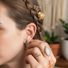 FESTIVE FAVORITES 10-PAIR CHRISTMAS EARRING SET