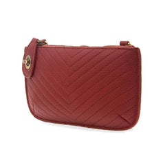 QUILTED MINI CROSSBODY WRISTLET CLUTCH