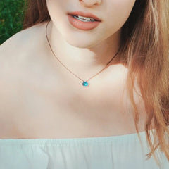 BLUE TRUTH COLOR POWER NECKLACE