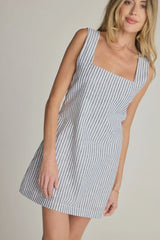 SUNDAY RITUAL DAHLIA LINEN MINI DRESS