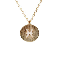 PISCES ZODIAC SIGN NECKLACE