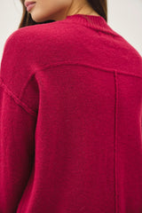 HIGHNECK BASIC CROPPED SWEATER