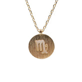 VIRGO ZODIAC SIGN NECKLACE