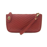 QUILTED MINI CROSSBODY WRISTLET CLUTCH