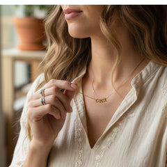 GIGI GOLDEN SPIRIT NECKLACE