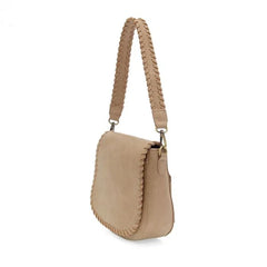 ANNIE WHIPSTITCH SADDLE CONVERTIBLE CROSSBODY BAG