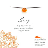 ORANGE JOY COLOR POWER NECKLACE
