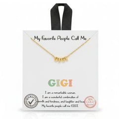 GIGI GOLDEN SPIRIT NECKLACE