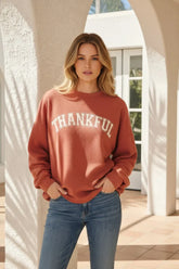 THANKFUL CLOUDY KNIT SWEATER