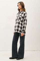 SOFT BUFFALO CHECK FLANNEL SHIRT