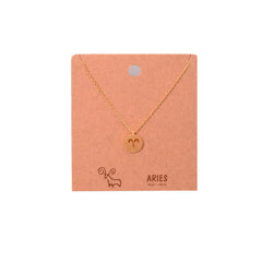 ARIES ZODIAC SIGN NECKLACE