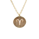 ARIES ZODIAC SIGN NECKLACE
