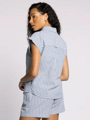 THREAD & SUPPLY MARINA SHORT SLEEVE TOP