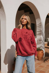 LONG SLEEVE CHRISTMAS GRAPHIC SWEATER