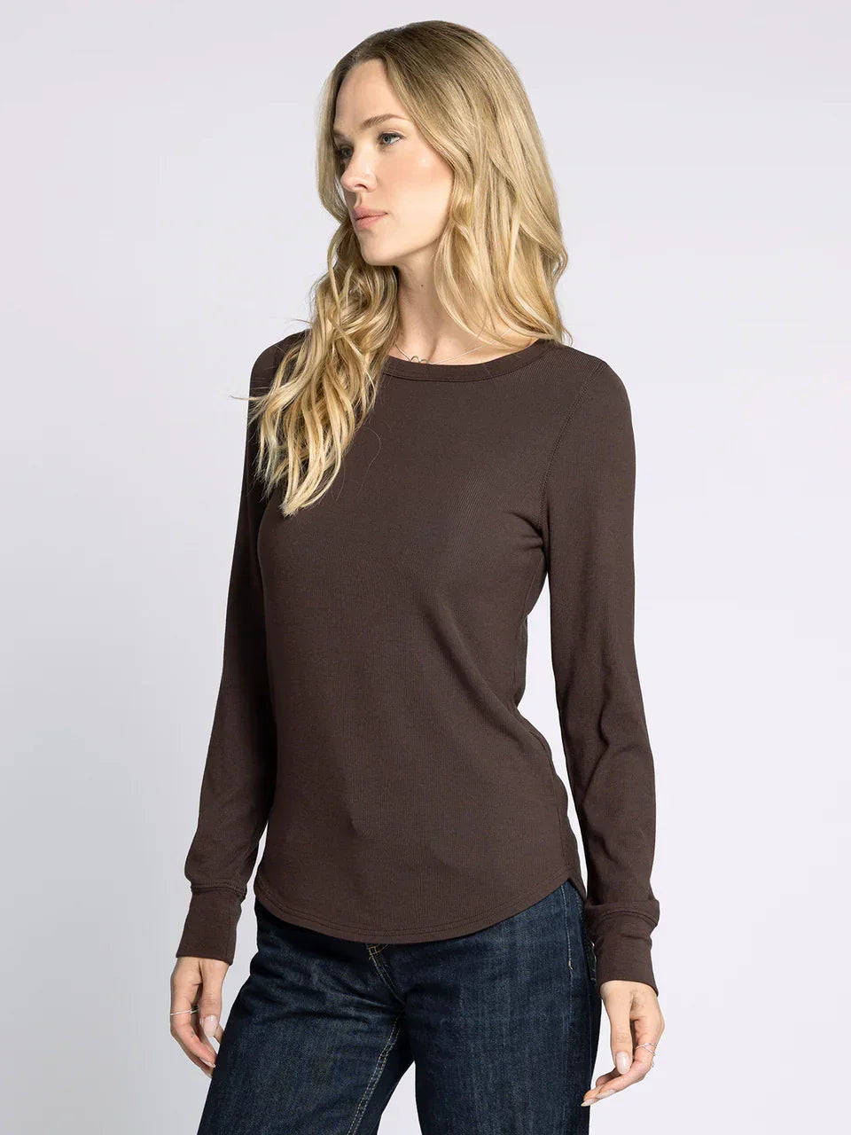 LONG SLEEVE BASIC STACY TOP