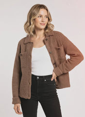 THREAD AND SUPPLY LOIS SWEATER JACKET