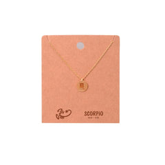 VIRGO ZODIAC SIGN NECKLACE
