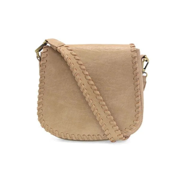 ANNIE WHIPSTITCH SADDLE CONVERTIBLE CROSSBODY BAG
