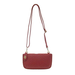 QUILTED MINI CROSSBODY WRISTLET CLUTCH