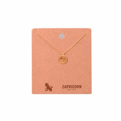 CAPRICORN ZODIAC SIGN NECKLACE