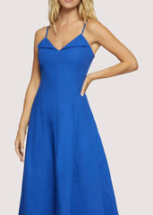 LOST+WANDER COASTAL TIDE MIDI DRESS