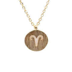 ARIES ZODIAC SIGN NECKLACE