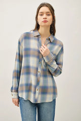 VINTAGE PLAID BOXY SHIRT