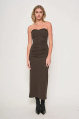 DRA LAVENE STRAPLESS  MAXI DRESS