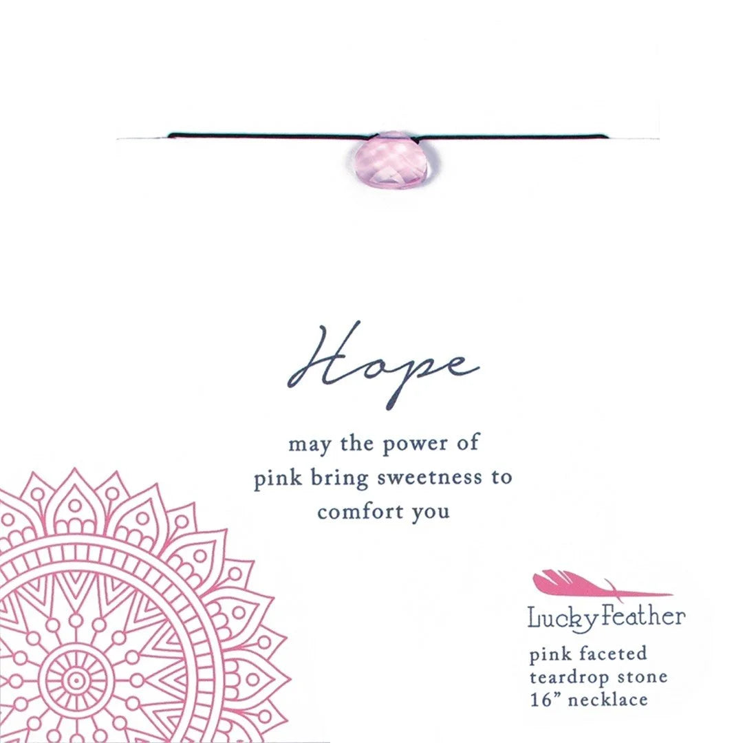 PINK HOPE COLOR POWER NECKLACE